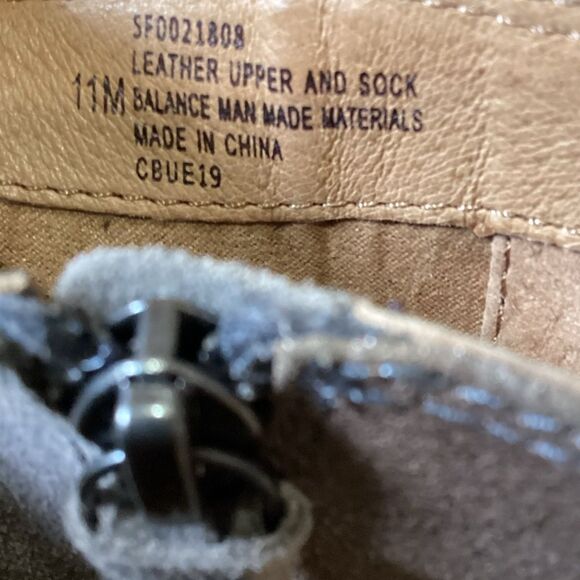 Söfft Canelli Suede Boots Gray & Metallic Sz 11 - Picture 8 of 11